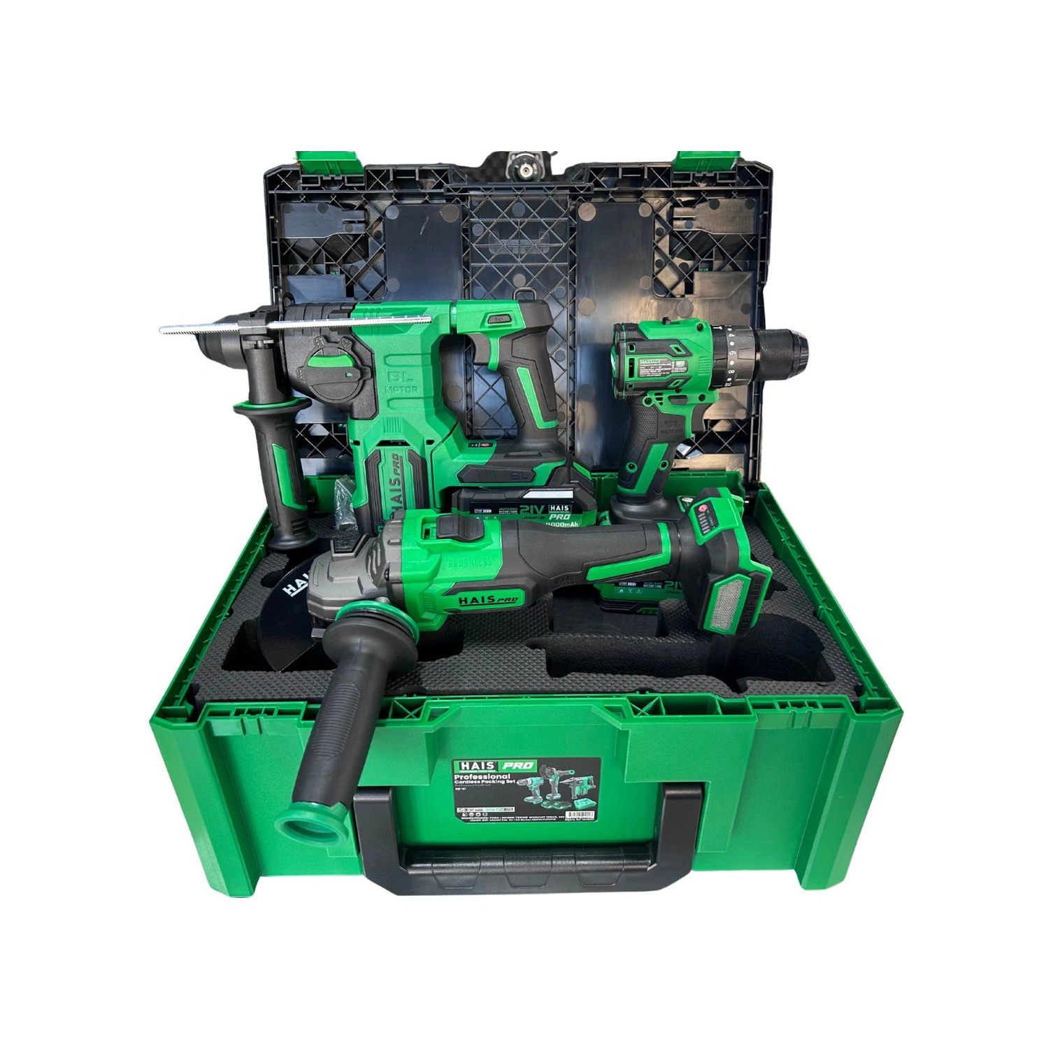 Haispro RB-01 2x4AH Çift Akü 3'lü Akülü Set