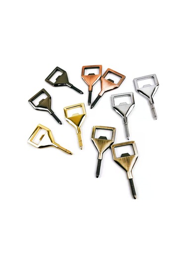 Gatherco 20 Adet Şişe Açacağı Boş Dıy Bira Şişe Açacağı Çinko Alaşımlı Düz Şişe Açacağı Ek Parçaları Bira Açacağı Donanımı Diğer