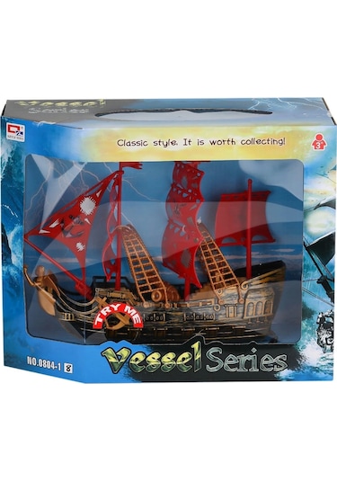 0804-18 Pilli Sesli Korsan Seti -canem Oyuncak