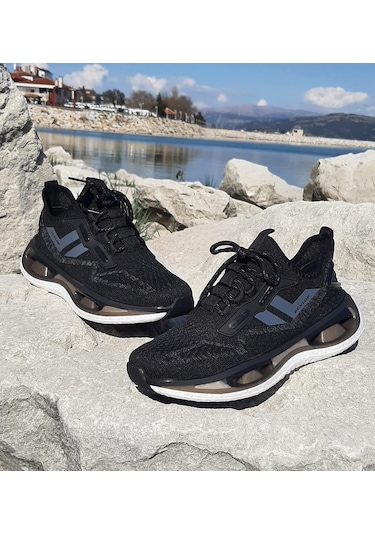 Dunlop 2357 Siyah Air Yumuşak Taban Erkek Spor Ayakkabı AYKSAYAK-000513