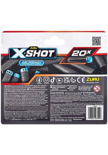 36587 Zuru X Shot Silah 20 Li Yedek Paket -sunman