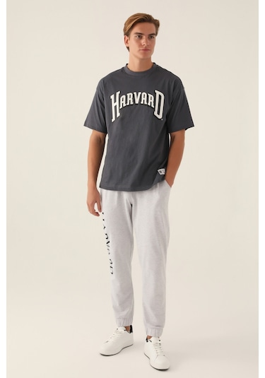 Harvard Cool Antrasit Erkek T-shirt 5274-42858 Antrasit