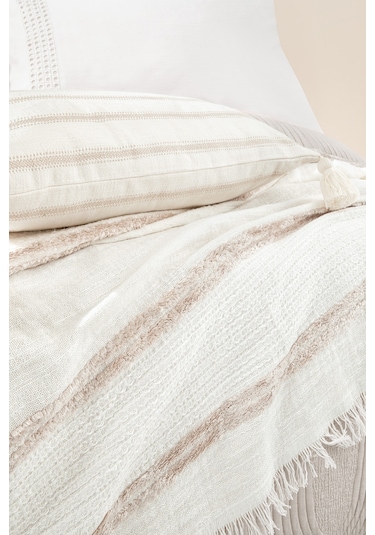 Yataş Bedding Nola Çift Kişilik Infinity Çeyiz Seti - Bej