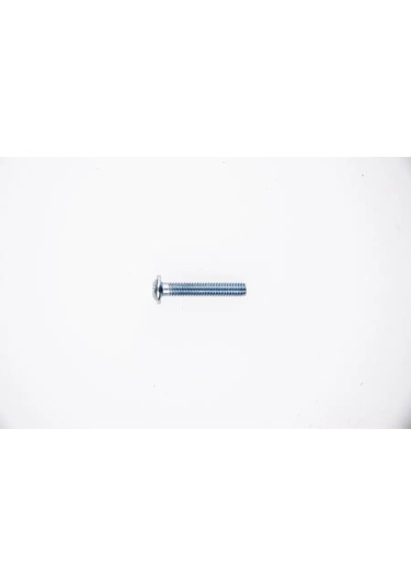 Centr Mebel'noj Furnitury M4x25 Mm Yarı Yuvarlak Baş Vidalar 40 Adet 146316110 Diğer