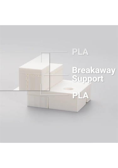 Snapmaker Breakaway Filament 1.75mm 500g - Kolay Kırılarak Ayrılabilen Destek Malzemesi