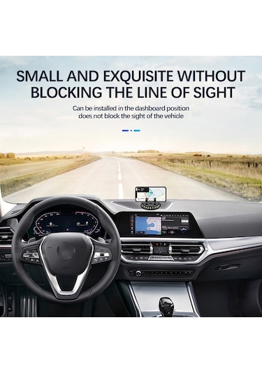 R-2017 Araba Cep Telefonu Tutucu 360 Derece Dönebilen Kuğu Standı Plakalı