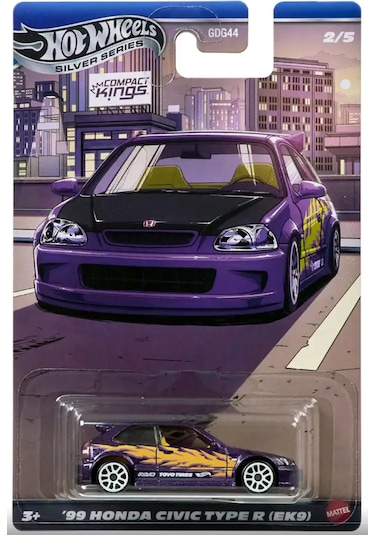 Hot Wheels Compact Kings 99 Honda Civic Type R Mor