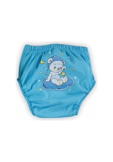 3'lü Erkek Kombin 1 Şirin Alıştırma Külodu