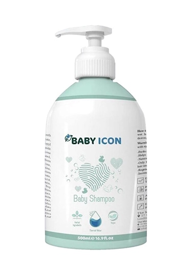 Baby İcon Saç Ve Vücut Bebek Şampuanı 500 Ml 3 Adet