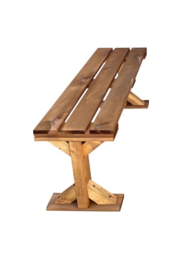 Bank Ahşap Bench Sandalye Mutfak Bank 5140