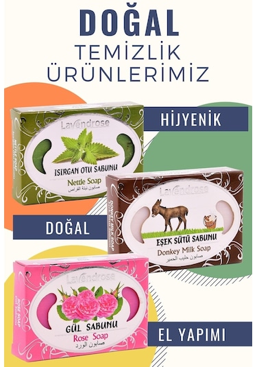 Lavendrose Doğal Keçi Sütü Sabunu 100 G