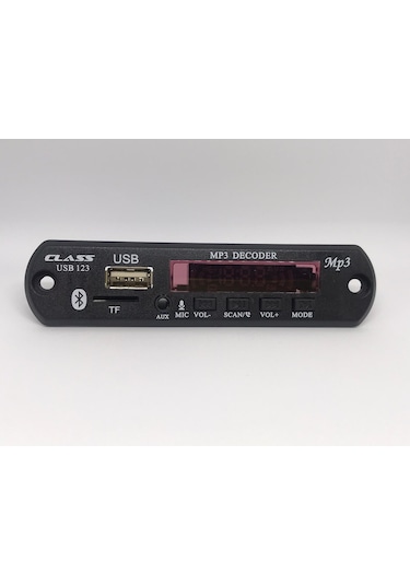 Usb Aux Çevirici Usb 123 Mikrofonlu (telefon Alma Özellikli)