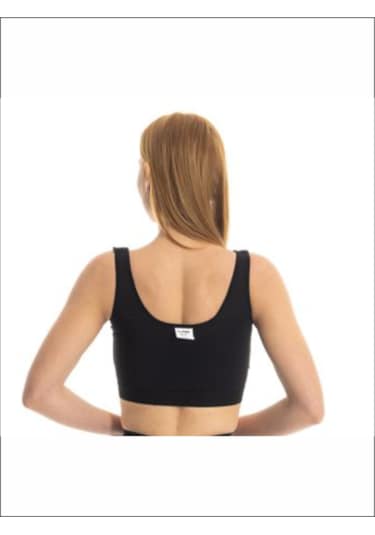 Postoperatif Bantlı Meme Revizyon Sonrası Sütyeni Siyah