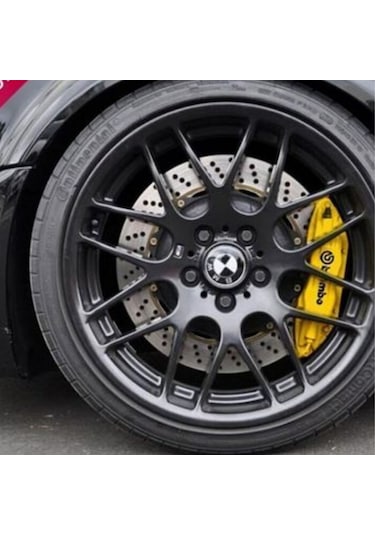 Brembo Fren Kaliper Kapağı Jant Braketi Universal 16” Jant ve Üzeri İle Uyumlu 4lü Set Sarı