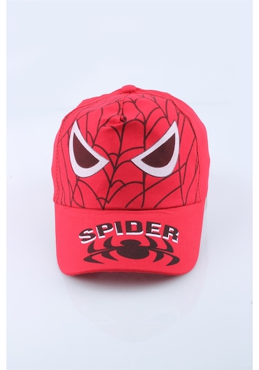 Cappello Kırmızı Spıder Örümcek Erkek Çocuk Şapka Capcoa002 Kırmızı