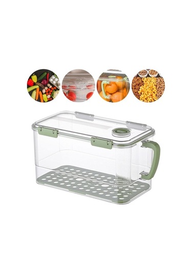 Pazly Yumurta Suntek Kutusu İçin Gıda Ev Dolabı Depolama Ef Yeşil