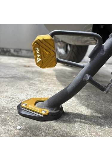 Hightower Voge Sr4max 2022-2025 Alüminyum Motor Yan Sehpası - Siyah Aksesuar Dayanak Destek