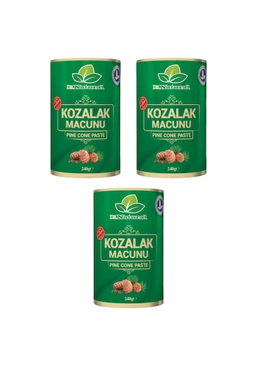 Dr. Natural Kozalak Macunu Çam Kozalağı Macun 3 x 240 G