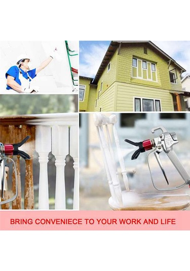 Xurunkeji 10 Adet Sprey Ucu, Havasız Boya Püskürtme Ucu Ve Filtresi, Tersinir Sprey Ucu, Havasız Püskürtme Aksesuarları İçin Boya