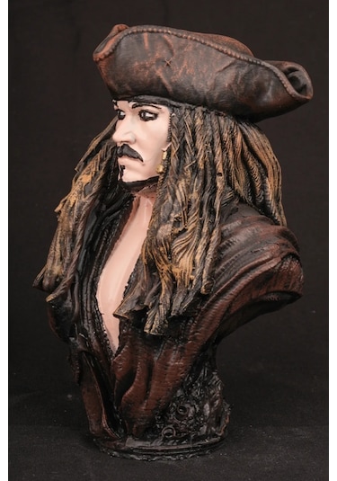 Dükkan Design Jack Sparrow Büst