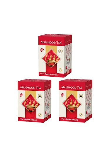 Mahmood Tea İthal %100 Saf Seylan Dökme Çayı 3 x 400 G