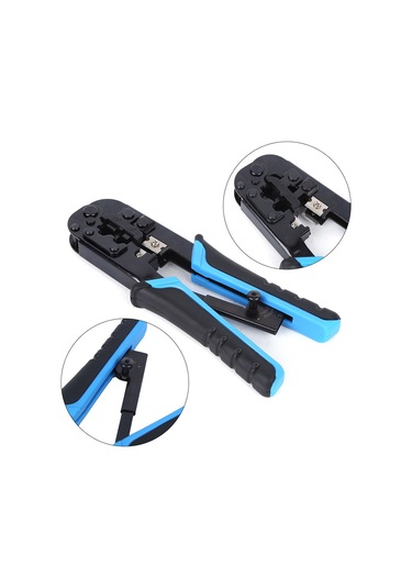 Yifomall Rj45 Rj11 Çift Amaçlı Kablo Pensesi, 8p6p Konnektör Sıkma Ve Kesme Aleti