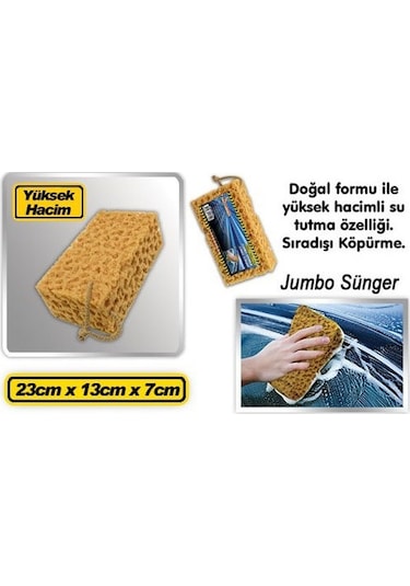 Btl Otomotiv Jumbo Sünger Araç Yıkama Süngeri