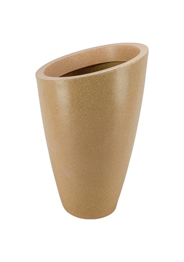 Bostann Dekoratif Saksı - Nıla 300 - 64,5l - Bej