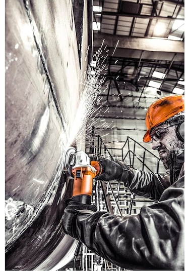 Aeg WS 13-125 SXE 1300 W 125 MM Avuç Taşlama Makinesi