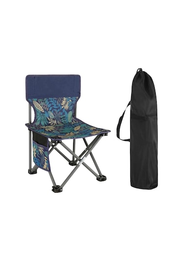 Suntek Katlanır Kamp Sandalyesi Taşınabilir 39cmx39cmx65cm Çok Renkli