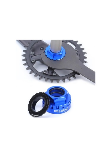 Pazly Mtb Bisiklet İçin 12 Vites Aynakol Kilit Halkası Kaldırma Mavi Mavi