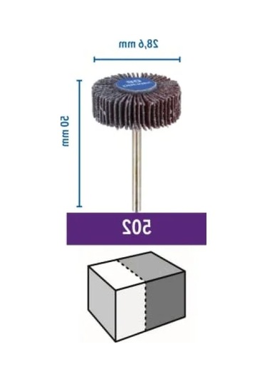 Taşlama Diski, 80 Kumlu, 4.8 Mm, En Küçük Boyutlu