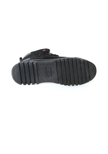 Bulldozer 230005 Siyah Nubuk %100 Deri Erkek Kışlık Bot 001