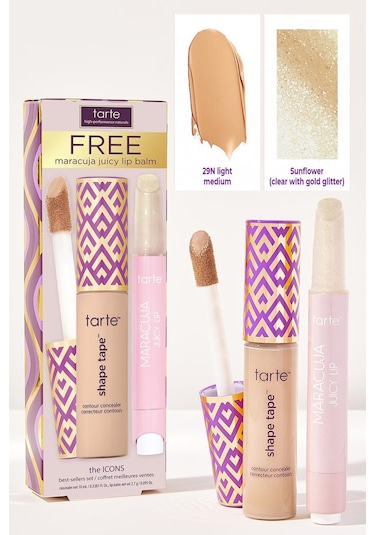 Tarte Shape Tape Kapatıcı 29N Light Medium + Maracuja Juicy Lip Balm 2.7 G