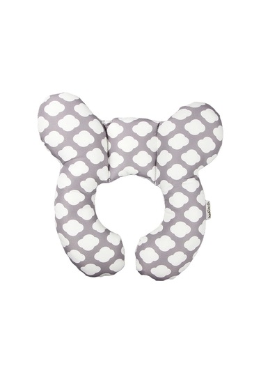 Koruyucu Seyahat Araba Koltuğu Baş Ve Boyun Yastık Yumuşak Boyun No.15 Ekru