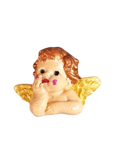 Uretti - Ayşe 7362 5058 El Yapımı 3'lü Sevimli Melek Magnet Seti - 4 X 5 Cm