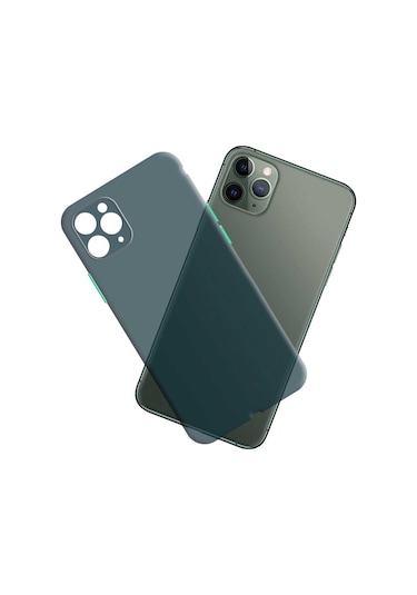 Apple Uyumlu iPhone 11 Pro Max Ultra İnce Zar Telefon Kılıfı