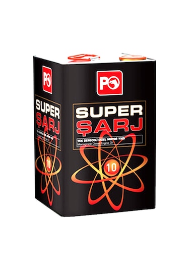 Petrol Ofisi Süperşarj Sae 10 15 Kg Tek Dereceli Motor Yağı