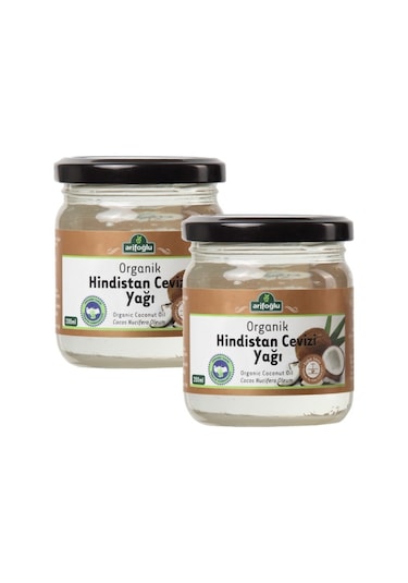 Arifoğlu Organik Hindistan Cevizi Yağı 2 x 200 ML