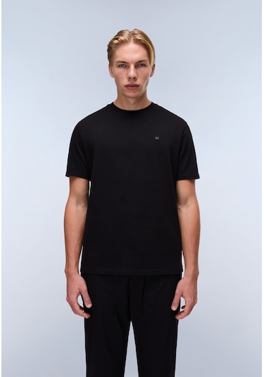 Napapijri S-nedles Ss Erkek T-shirt-31961 Siyah