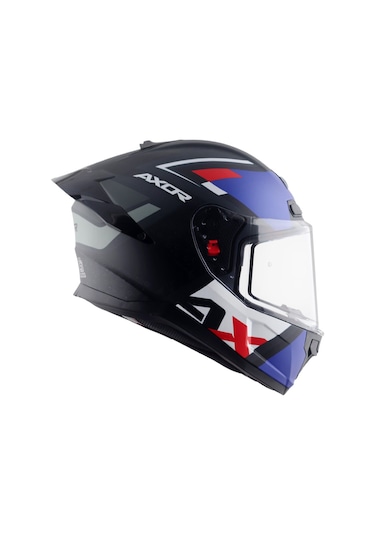 Axor Saber X Sports Kapalı Kask Mavi - Siyah