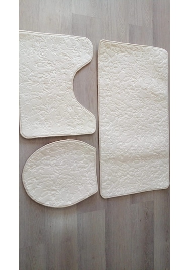 Sarar Halı 3'Lü Kaymaz Taban Klozet Takımı