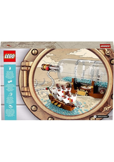 LEGO® Ideas 92177 Şişede Gemi Yapım Oyuncağı 962 Parça