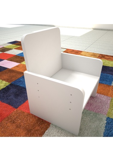 Emkawood Emkawood Dream Montessori Sandalye Beyaz