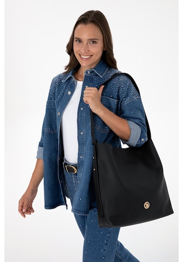U.s. Polo Assn. Kadın Siyah Çanta 50317825-vr046 Siyah