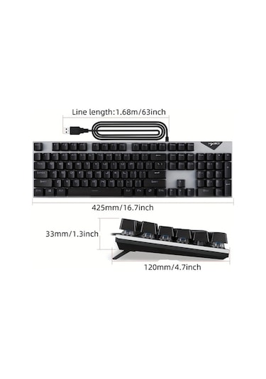 Fastbuy 20 Renkli Işık Ve Katlanabilir Tutucuyla Performans Klavye