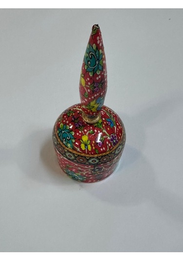 Tahta El Yapımı Surme Kabı Ve Yanında Oreganik Surmesi 001 Black