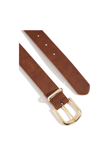 Mavi - Kahverengi Kemer 1911793-70304 Kahverengi