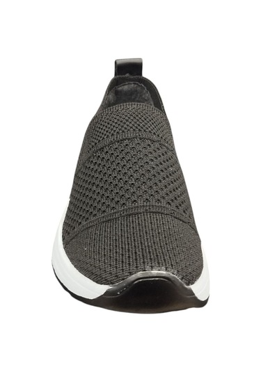 Ventes 88705z Ortopedik Triko Bağcıksız Kadın Günlük Sneaker Ayakkabı Siyah