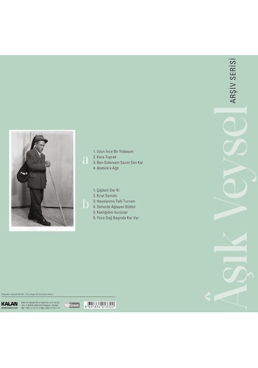 Aşık Veysel - Arşiv Serisi Siyah Plak